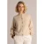 Yest gebreid vest met wol – beige