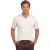 Gentiluomo polo beige v-hals katoen met boord