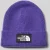 The North Face Beanie in ribstructuur