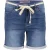 Geisha Frances denim 811 shorts stonewash denim
