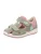 SUPERFIT Sandalen ‘BOOMERANG’  kaki / lichtgroen / rosa