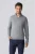 Pullover Halve Rits – Grijs Mêlee