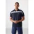 Heren Kleurgeblokker Polo T-Shirt