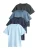 Next Shirt  navy / opaal / pastelblauw / zwart