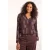 Didi blouse met print – bruin