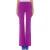 Moschino 60’s Cady Flared Trousers Violet