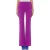 Moschino 60’s Cady Flared Trousers Violet