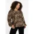 YOEK Lovers Collection top met panterprint bruin/zwart
