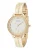 GUESS Analoog horloge ‘Bellini’  goud / wit