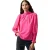 French Connection Dames/Dames Reguliere Blouse met Hoge Hals (Lichtgevend Roze)