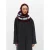 OBJECT gestreepte balaclava OBJMILU blauw/donkerrood