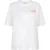 Esqualo T-shirt sp26-05015 offwhite/red