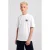America Today rechtvallend T-shirt met backprint – wit