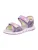 SUPERFIT Sandalen ‘Pebbles’  geel / lila / rosa / zilver