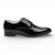 Formele zwarte lakleren Oxford brogue schoenen voor heren