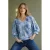 Ivy Beau top met print – blauw
