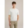 WE Fashion T-shirt fijn gebreid wit