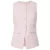 Y.A.S tweed gilet lichtroze