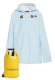 Schmuddelwedda Fleece jas  lichtblauw / geel