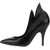 Moschino Calfskin Pumps X The Flintstones™ Black