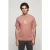 Timberland Print Stack Logo Short Sleeve Tee Dark Pink