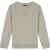 Malelions Junior Striped Signature Sweater | Olive Green