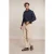 River Woods Slim Fit Cotton Checked Shirt Blue/brown Multi