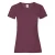 Fruit of the Loom Dames/vrouwen Lady-Fit Valueweight Short Sleeve T-Shirt (Pak van 5) (Bourgondië)