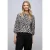 Street One Dames Gedessineerd jacquard shirt in Beige