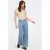 ONLY high waist wide leg jeans light blue denim