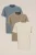 WE Fashion – Heren T-shirt van 100% katoen – Regular fit – Multikleur – Katoen –