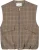 CATWALKJUN Bodywarmer Check Bruin dames