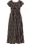faina Maxi-jurk met all-over print