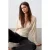 Slim Fit V-Hals Wikkelblouse