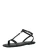 ARMANI EXCHANGE Sandalen met riem ‘TINA’  zwart