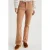 We Fashion Trouser Light Brown