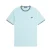T-shirt met dubbel contrasterend biesje Fred Perry