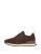 Hackett London Sneakers laag ‘Chad Soft’  donkerbruin