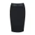 Gestreepte Punto di Roma Midi Rok Stretch