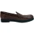 Manolo Blahnik Ralone Croc-Effect Instappers in Bruin Leer