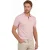 Poloshirt Scotland Blue roze gemêleerd katoen normale fit