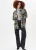 Groen geruit oversized zakdetail jasje