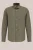 Fundamentals – Heren Easy-care tall fit overhemd – Regular fit – Groen – Katoen –