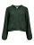 OBJECT Gebreid vest ‘Saggia’  groen