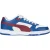 Puma Heren RBD Game Cow Leather Lage Sportschoenen (Wit/blauw)
