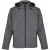 SOLS Heren Race Hooded Soft Shell Jas (Koolgrijs)