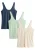 Next Top  beige / navy / mintgroen