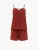AmourLinen Pyjama ‘Night Owl’  roestbruin