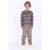 B.Nosy straight leg casual broek – grijsbruin