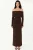 Off-Shoulder Bodycon Maxi Jurk